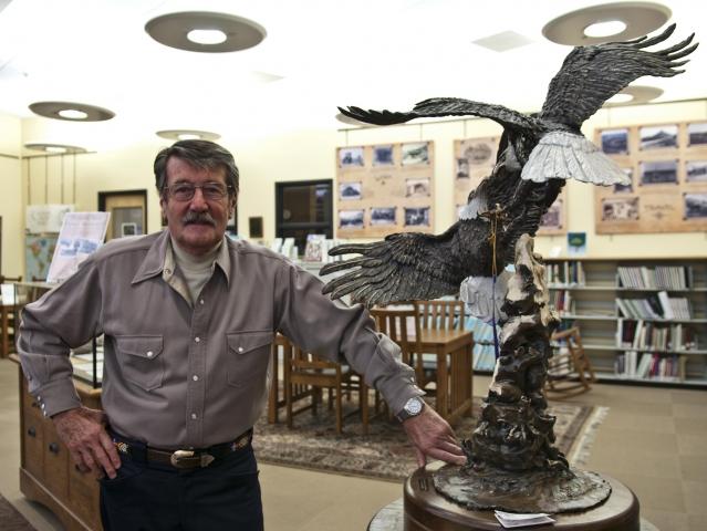 5th Annual Exhibit Eagle in Flight