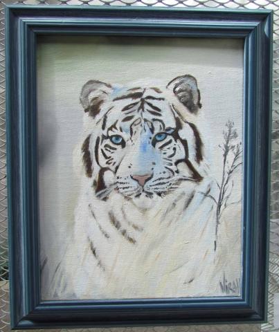 17th Annual Exhibit White Tiger