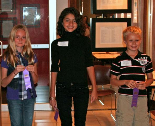 6th Annual Exhibit Youth 12 & Under Honorable Mention Winners