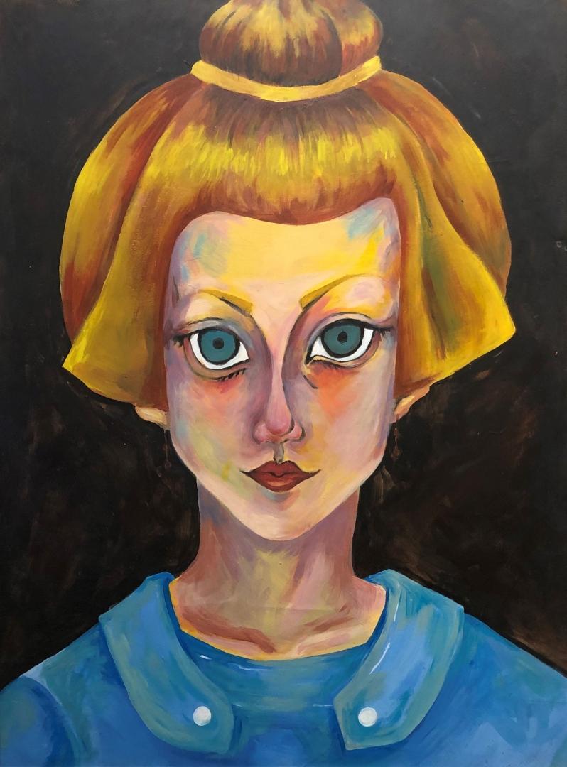 15th Annual Exhibit Study of a Portrait (Title Unknown)