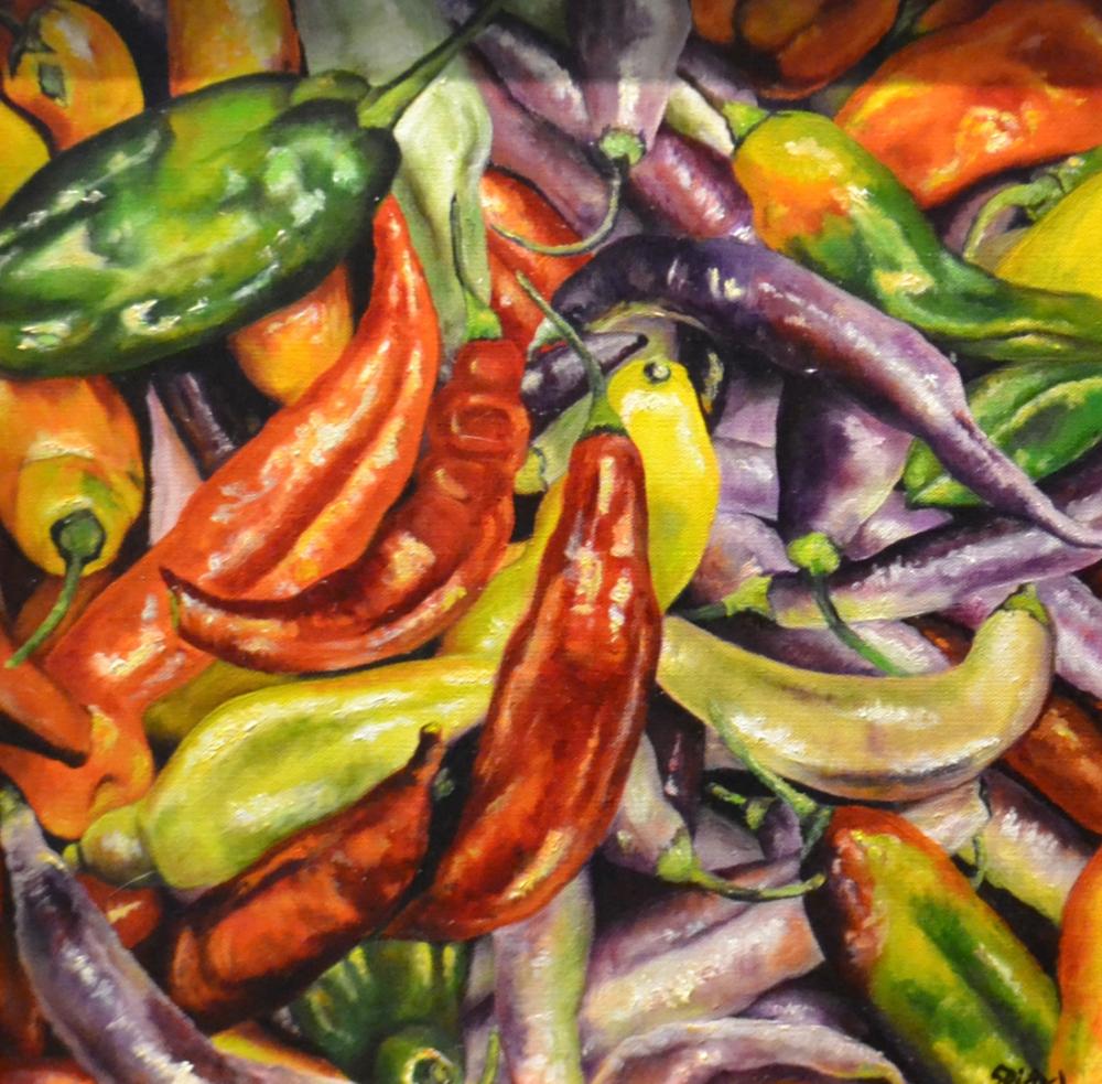 7th Annual Exhibit Spicy Peppers