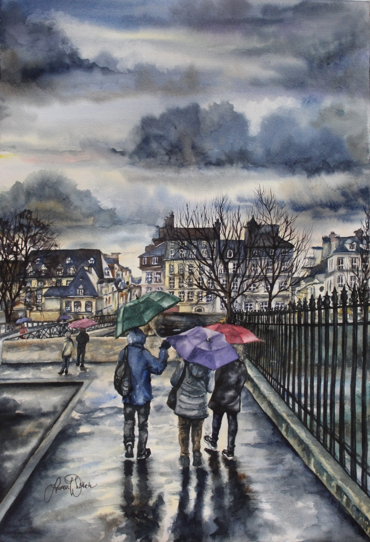 Rainy Day in Paris- Lauren Whitlock